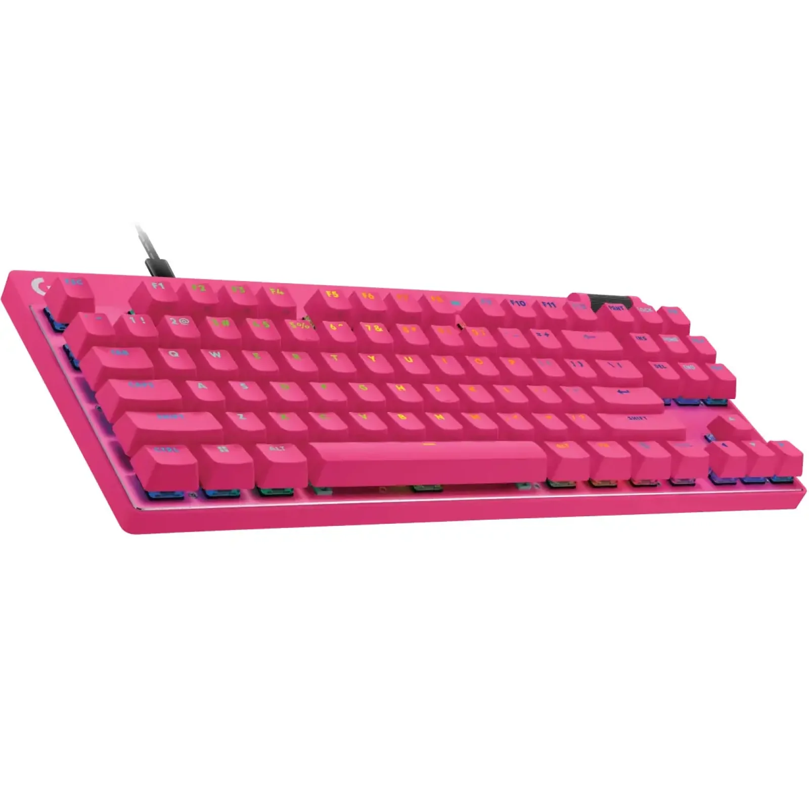 Клавiатура Logitech G PRO X TKL Rapid Magenta (920-013253) UA