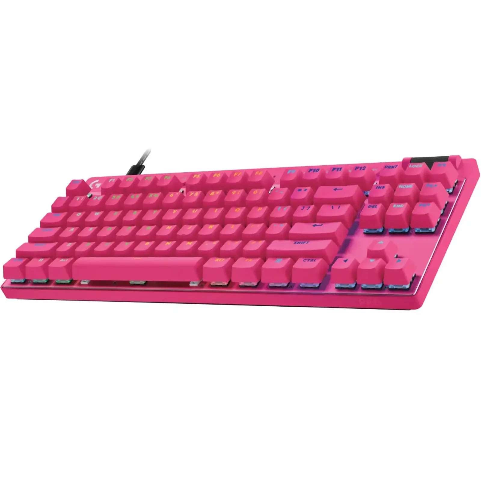 Клавiатура Logitech G PRO X TKL Rapid Magenta (920-013253) UA