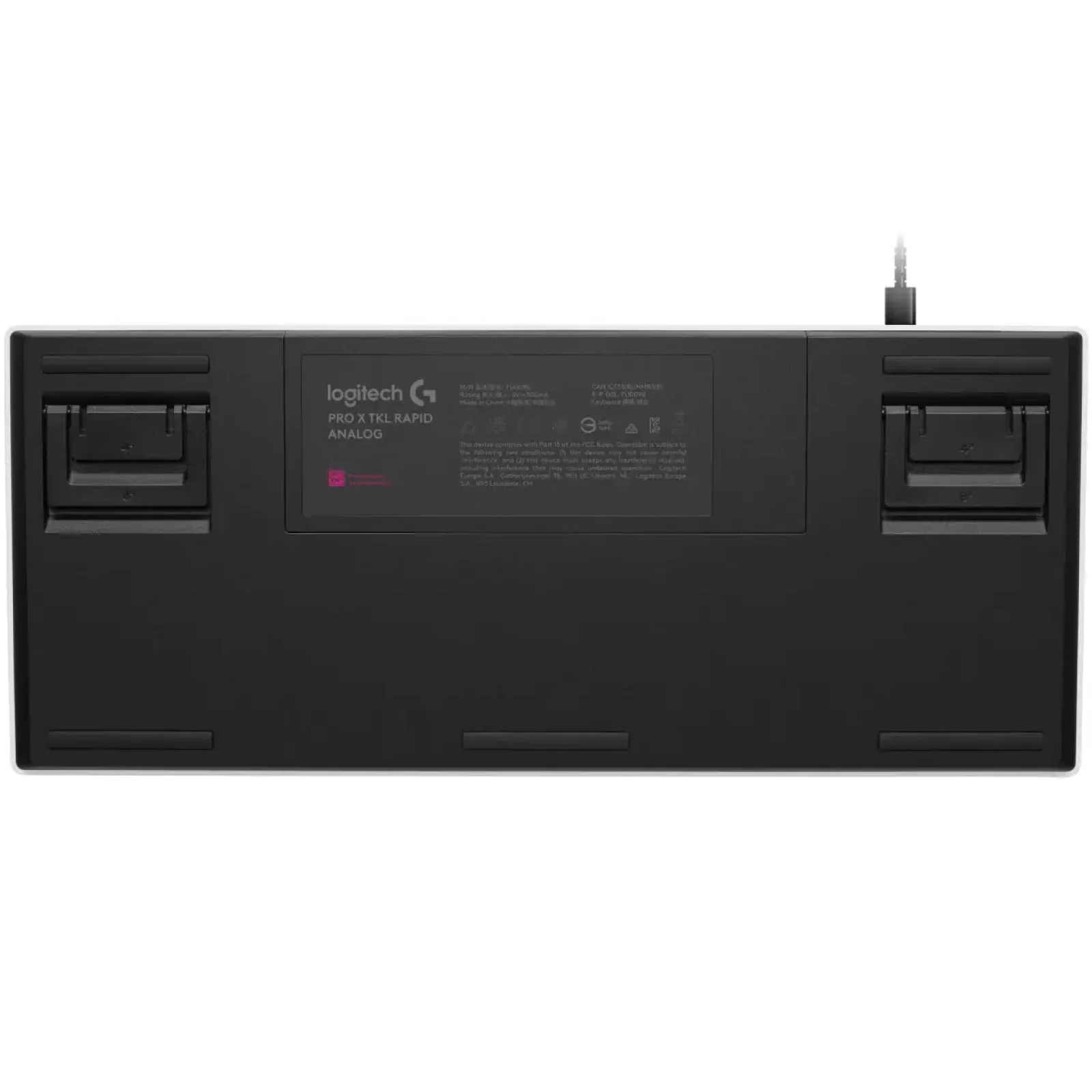 Клавiатура Logitech G PRO X TKL Rapid White (920-013242) UA