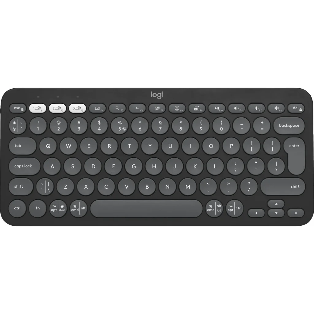 Клавіатура Logitech Pebble Keys 2 K380s Graphite (920-011851) UA