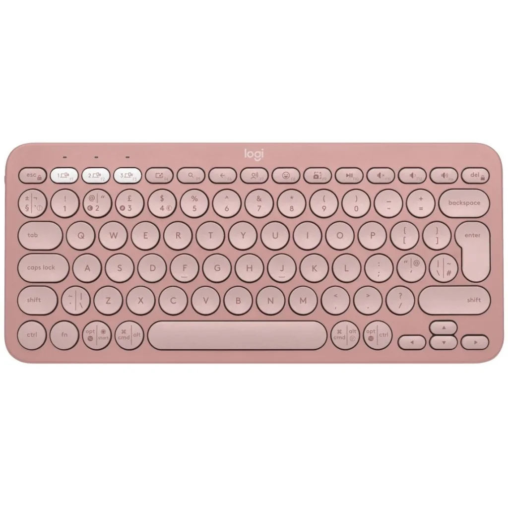 Клавіатура Logitech Pebble Keys 2 K380s Rose (920-011853) UA