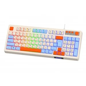 Клавиатура Maxxter KBG-3C01-UA White UA