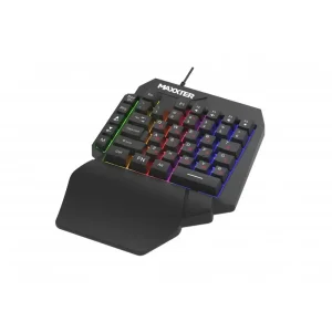 Клавiатура Maxxter KBG-OH-01B-UA Black UA