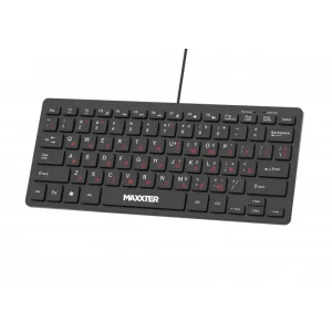 Клавiатура Maxxter KBM-C01B-UA Black UA