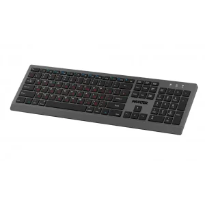 Клавiатура Maxxter KBW-01G-UA Gray-Black UA