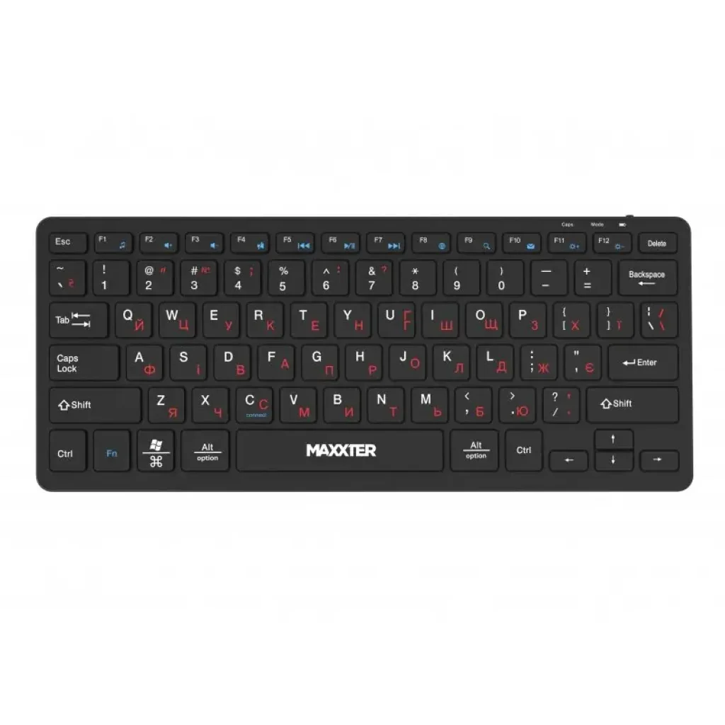 Клавиатура Maxxter KBW-C01B-UA Black UA