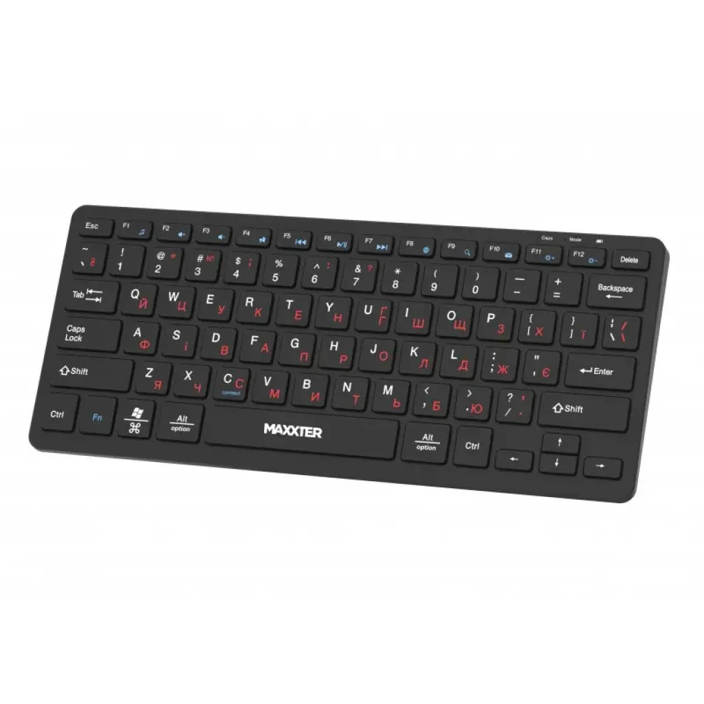 Клавиатура Maxxter KBW-C01B-UA Black UA