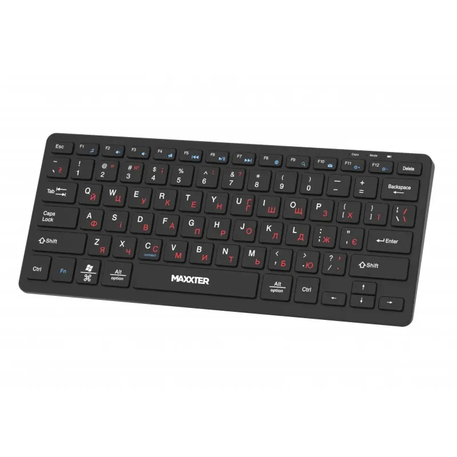 Клавиатура Maxxter KBW-C01B-UA Black UA