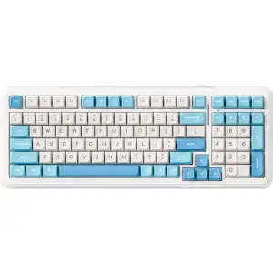Клавіатура бездротова MCHOSE K99 Sky Blue (K99-1A) UA