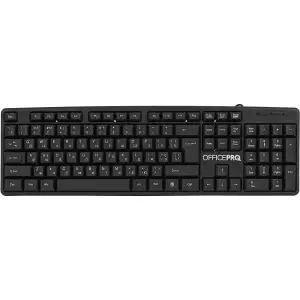 Клавиатура OfficePro SK166 Black UA