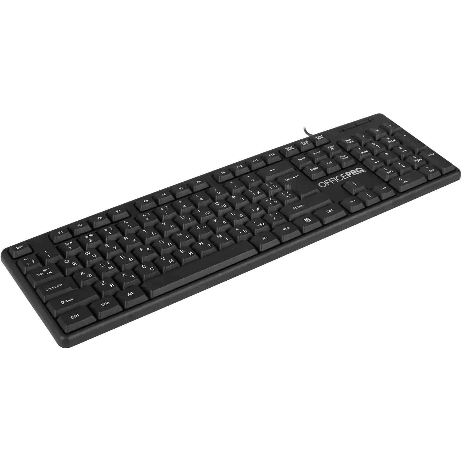 Клавіатура OfficePro SK166 Black UA