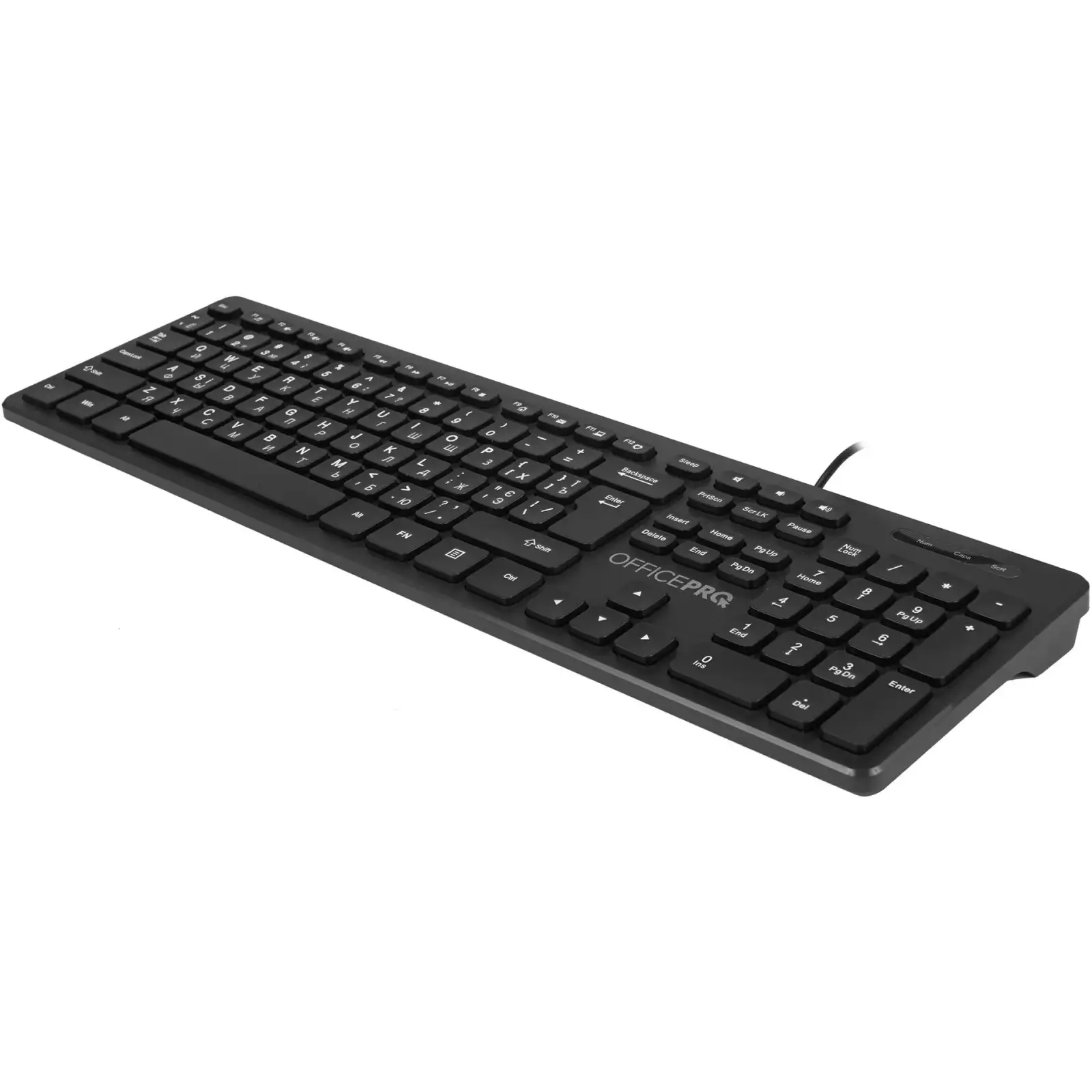 Клавіатура OfficePro SK276 Black UA