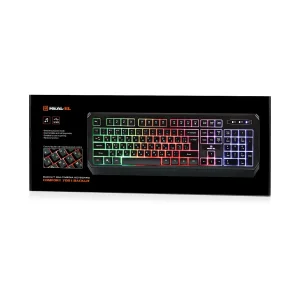 Клавиатура REAL-EL Comfort 7001 Black USB, EL123100035 UA