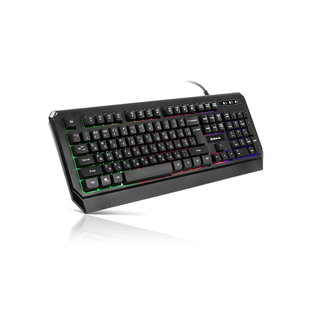 Клавиатура REAL-EL Comfort 7001 Black USB, EL123100035 UA