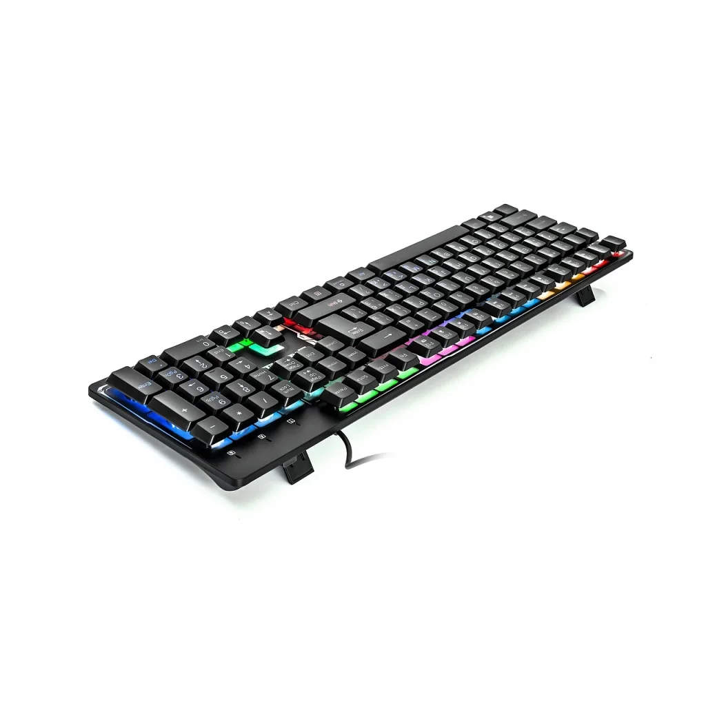 Клавиатура REAL-EL Comfort 7011 Backlit Black USB, EL123100043 UA
