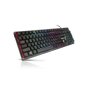 Клавиатура REAL-EL Comfort 7011 Backlit Black USB, EL123100043 UA