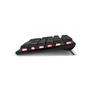 Клавиатура REAL-EL Comfort 7011 Backlit Black USB, EL123100043 UA