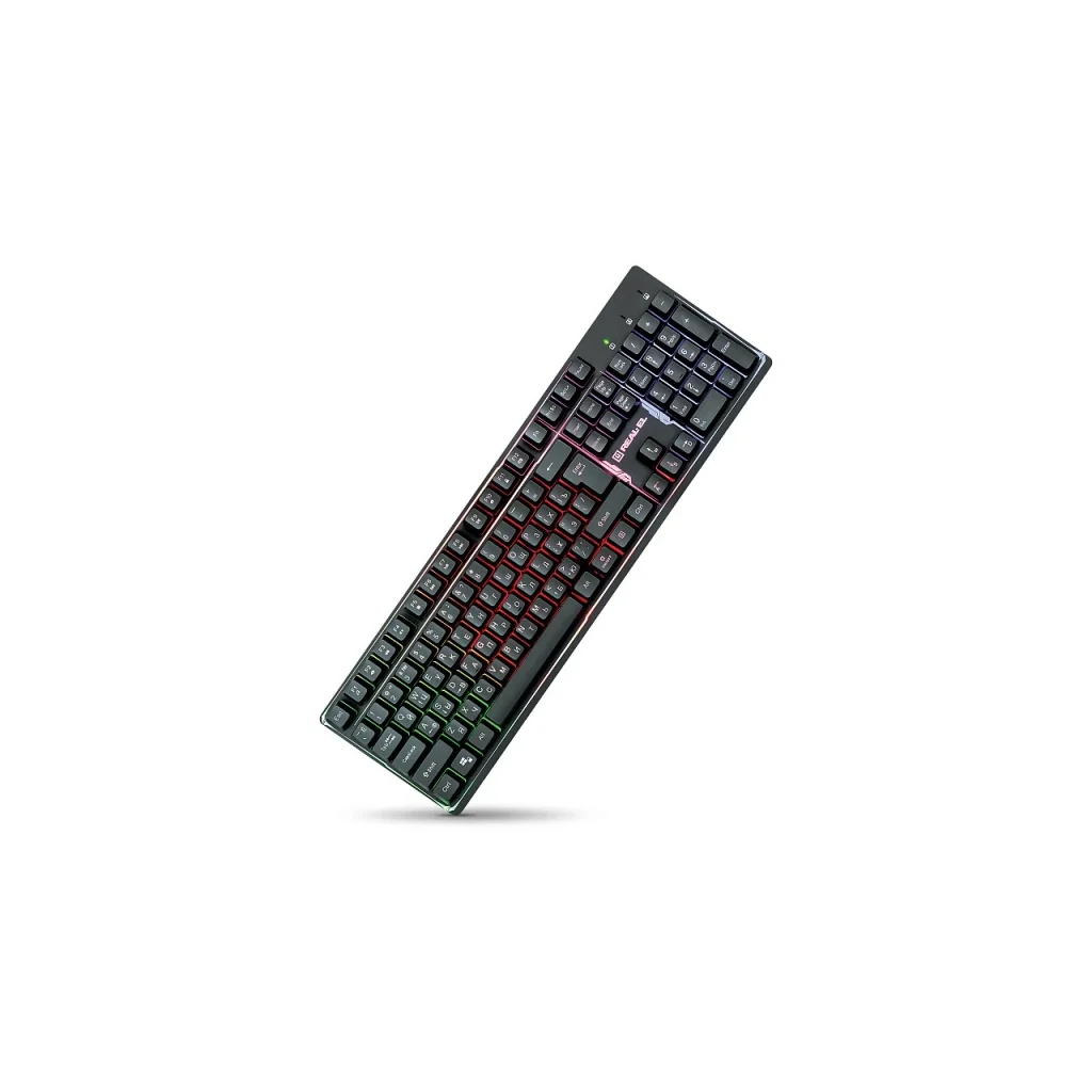 Клавиатура REAL-EL Comfort 7011 Backlit Black USB, EL123100043 UA
