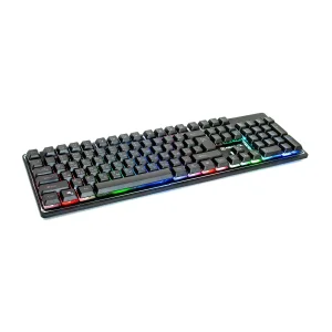 Клавиатура REAL-EL Comfort 7011 Backlit Black USB, EL123100043 UA