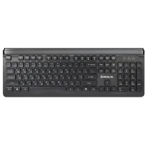 Клавиатура REAL-EL Comfort 7085 Black USB, EL123100032 UA