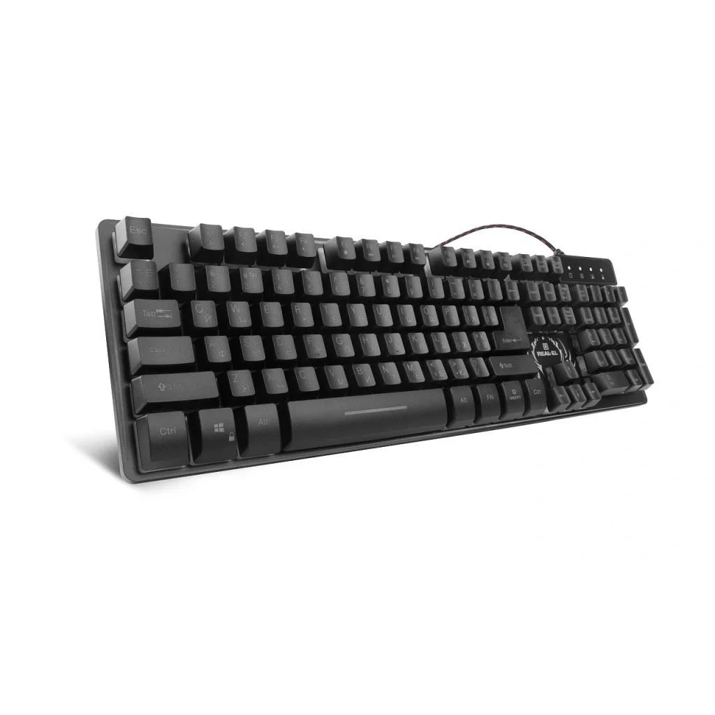 Клавіатура REAL-EL Comfort 7090 Backlit Black (EL123100031) UA