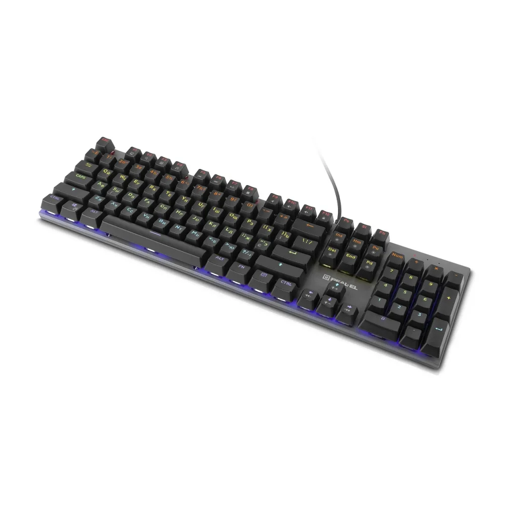 Клавіатура REAL-EL M 13 Grey, EL123100045 UA