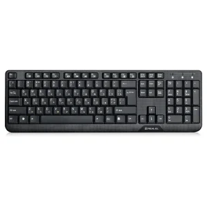 Клавіатура REAL-EL Standard 500 Black USB, EL123100010 UA
