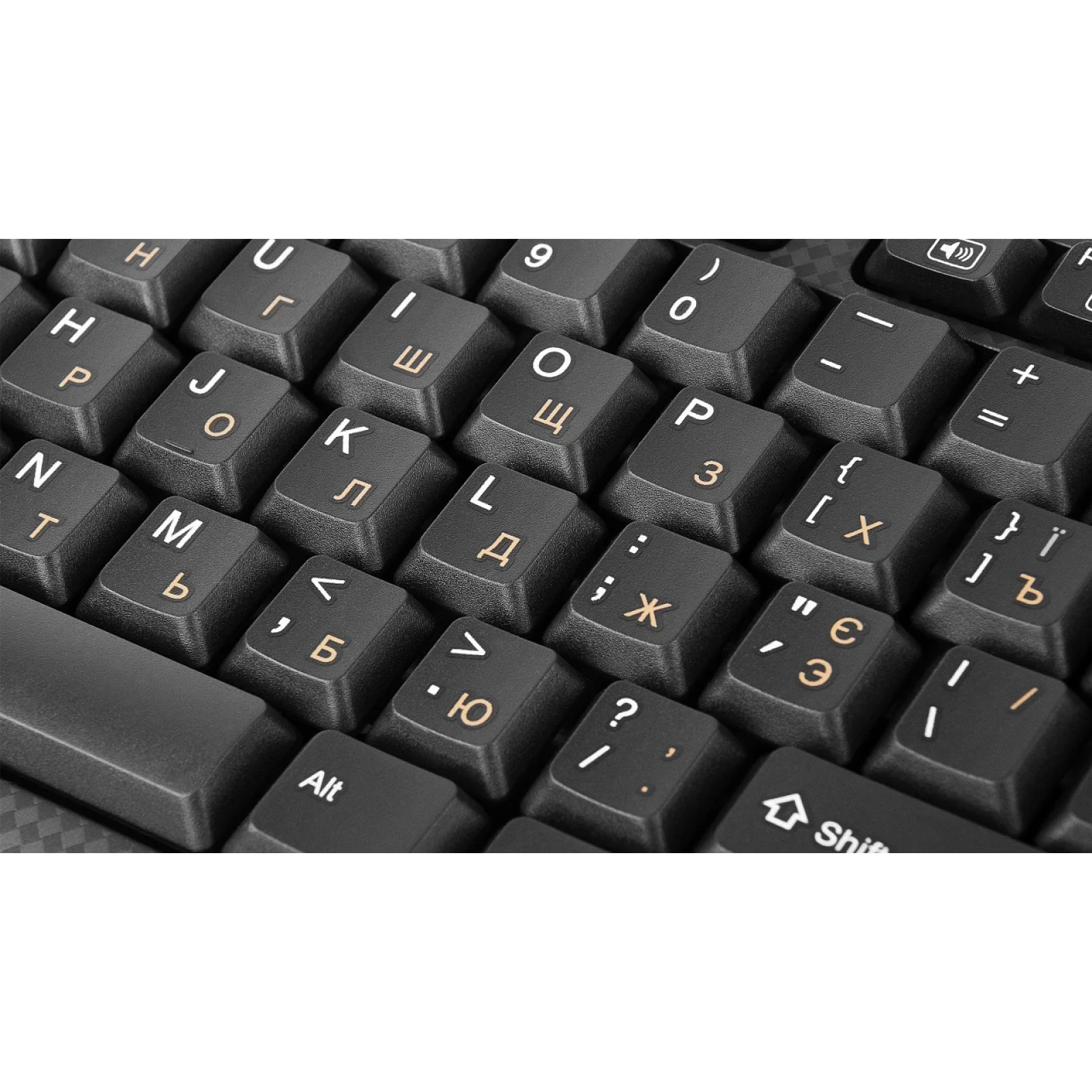 Клавиатура REAL-EL Standard 500 Black USB, EL123100010 UA
