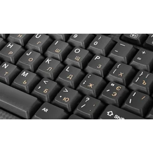 Клавіатура REAL-EL Standard 500 Black USB, EL123100010 UA
