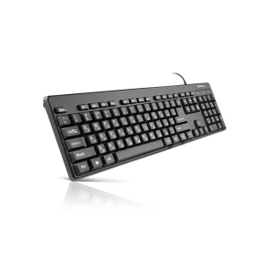 Клавиатура REAL-EL Standard 502 USB Black USB, EL123100023 UA