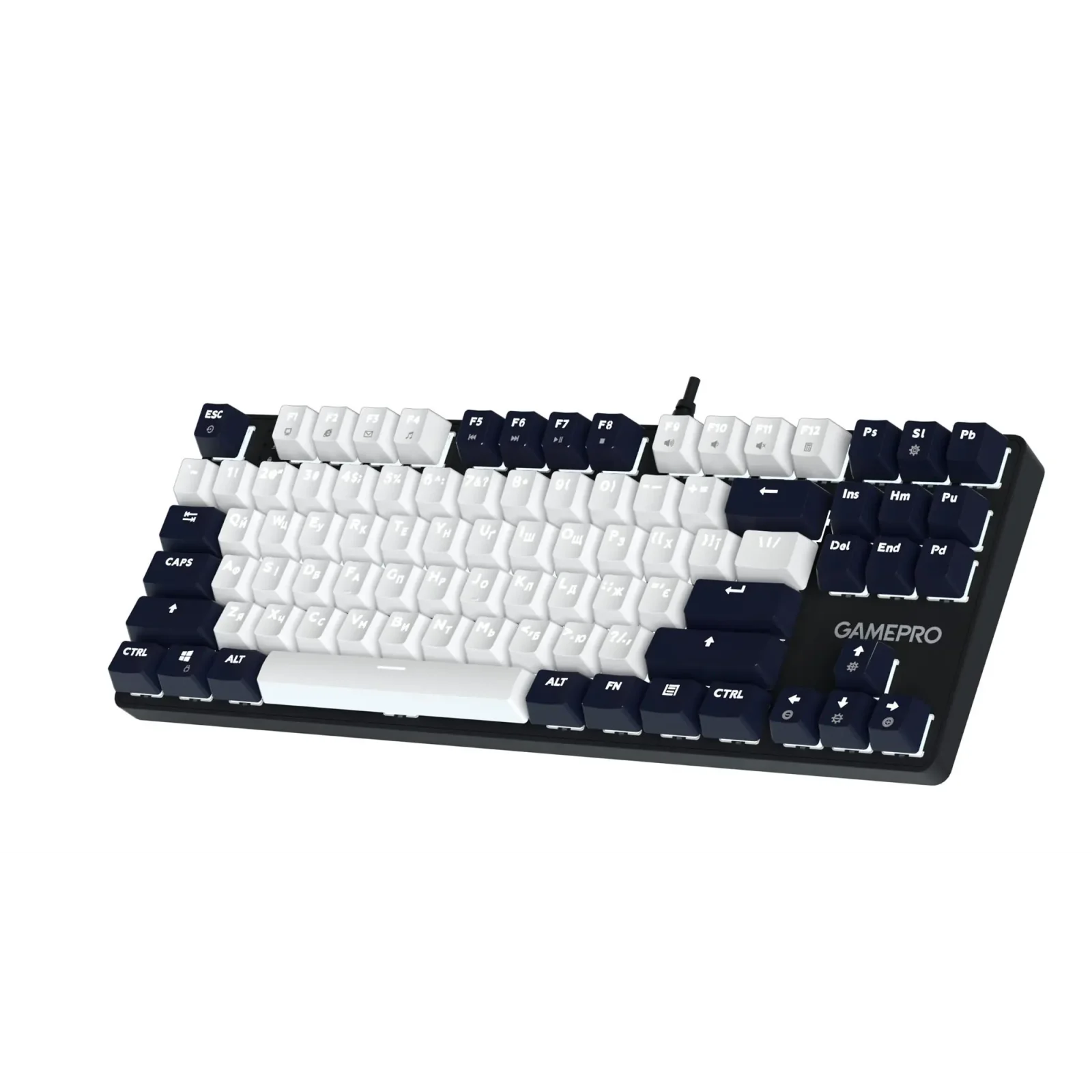 Клавіатура GamePro Genesis Metallic Black MK110B UA