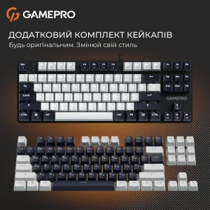 Клавіатура GamePro Genesis Metallic Black MK110B UA