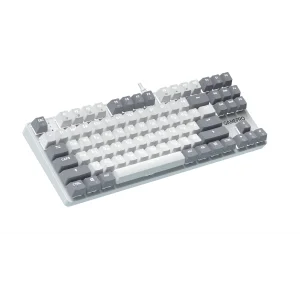 Клавіатура GamePro Genesis Metallic MK110W Outemu Red Swithes USB White UA