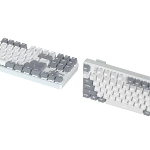 Клавіатура GamePro Genesis Metallic MK110W Outemu Red Swithes USB White UA