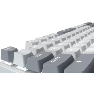 Клавіатура GamePro Genesis Metallic MK110W Outemu Red Swithes USB White UA