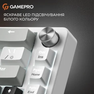 Клавиатура GamePro Genesis MK116 Silverlight UA