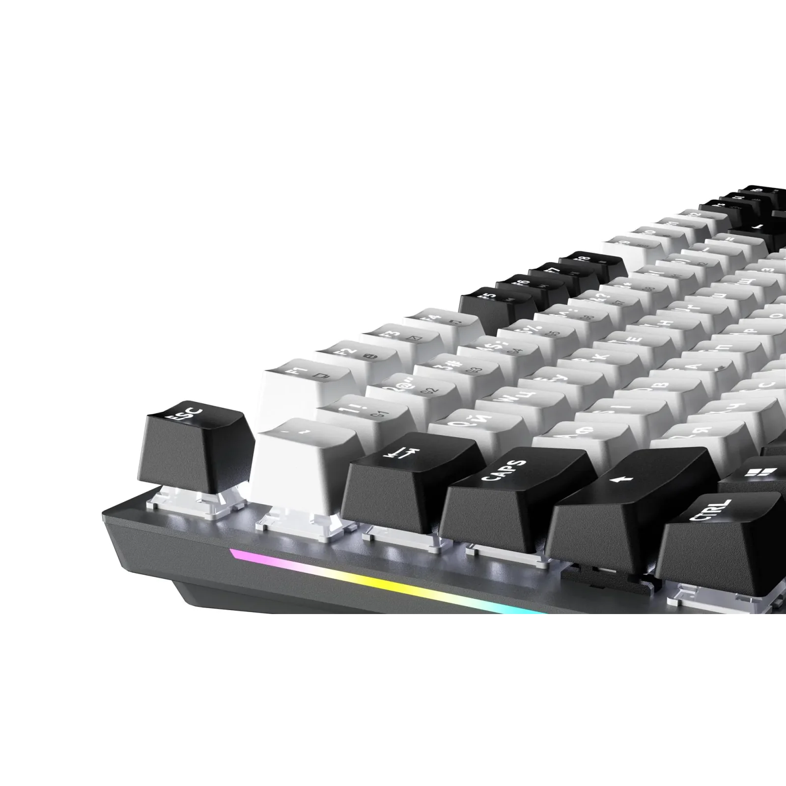 Клавіатура GamePro Genesis Joker MK124G Outemu Red Swithes USB Gray UA