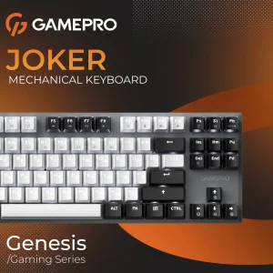Клавіатура GamePro Genesis Joker MK124G Outemu Red Swithes USB Gray UA