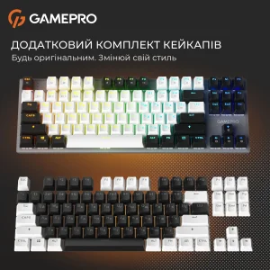 Клавиатура беспроводная GamePro Genesis Joker Pro MK124G Pro Gray UA