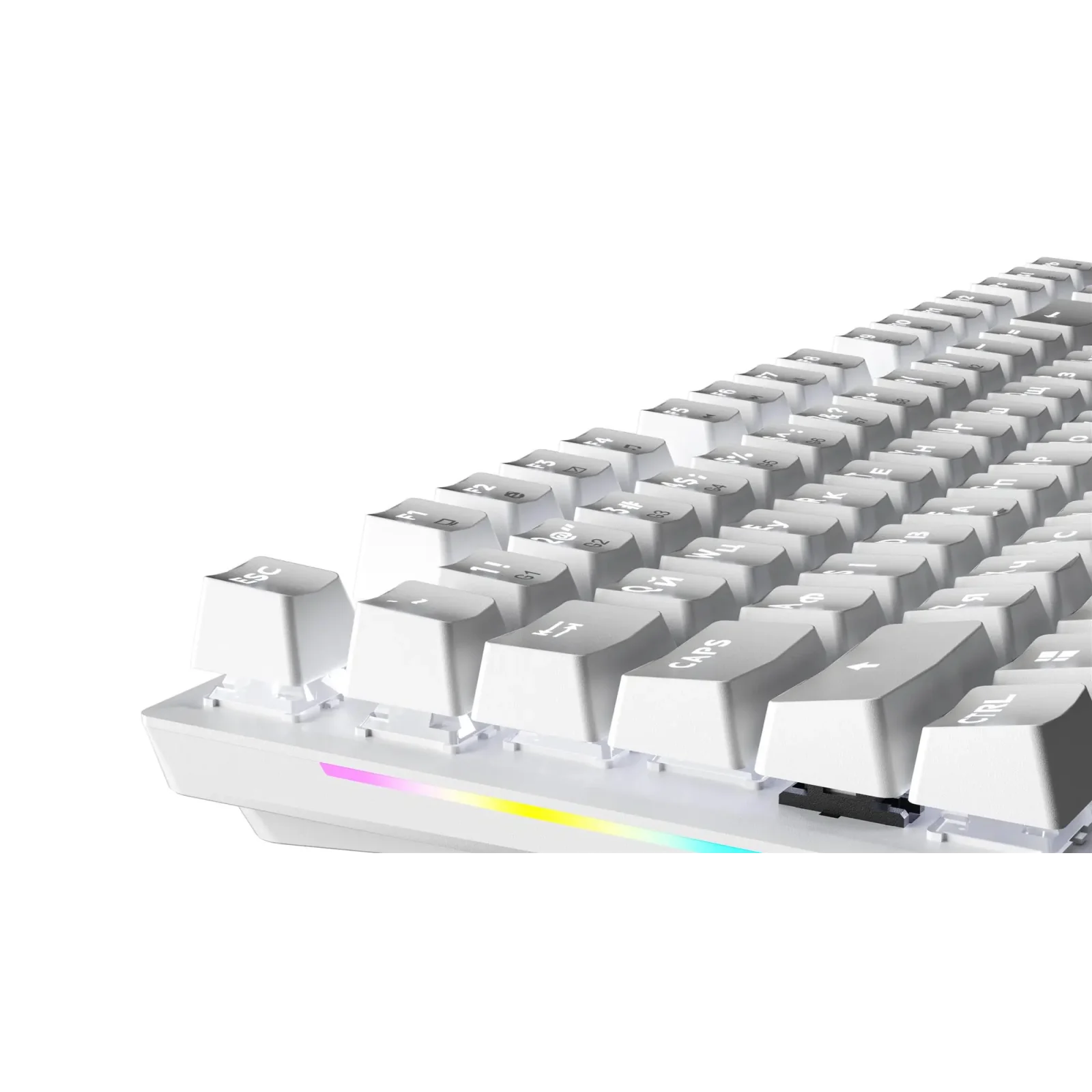 Клавіатура GamePro Genesis Joker MK124W Outemu Red Swithes USB White UA