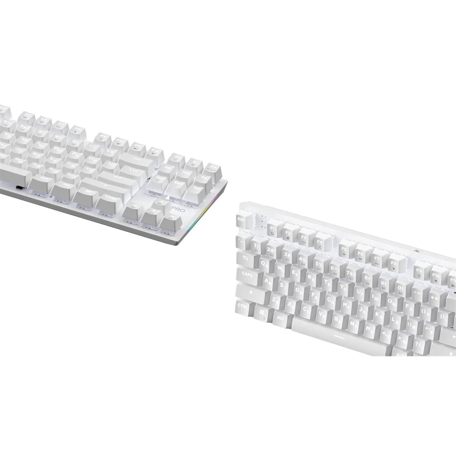 Клавіатура GamePro Genesis Joker MK124W Outemu Red Swithes USB White UA