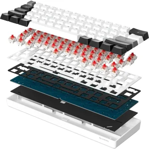 Клавиатура GamePro Genesis Infinity MK130BW Black/White UA