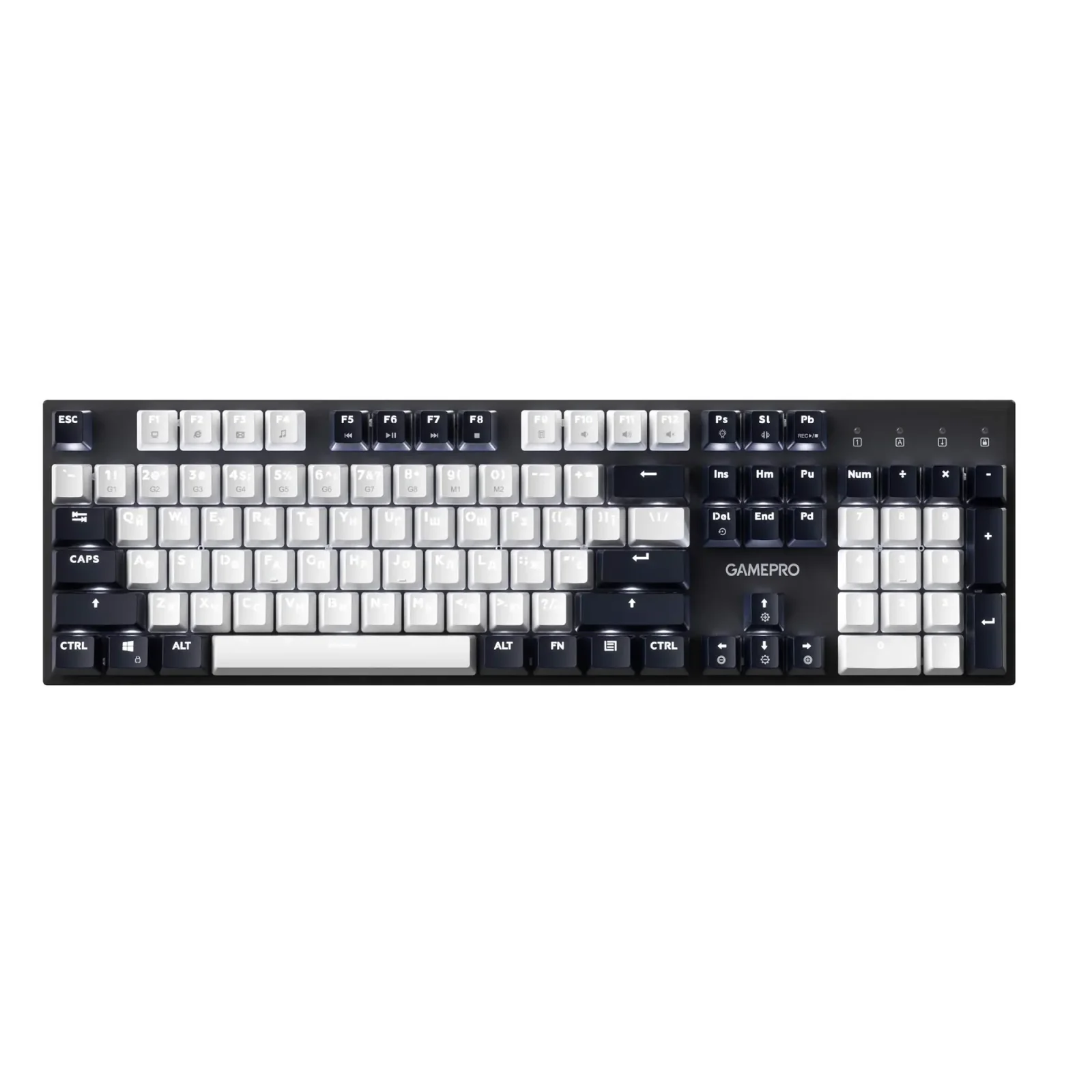 Клавіатура GamePro Genesis Metallic MK144B Outemu Red Swithes USB Black UA