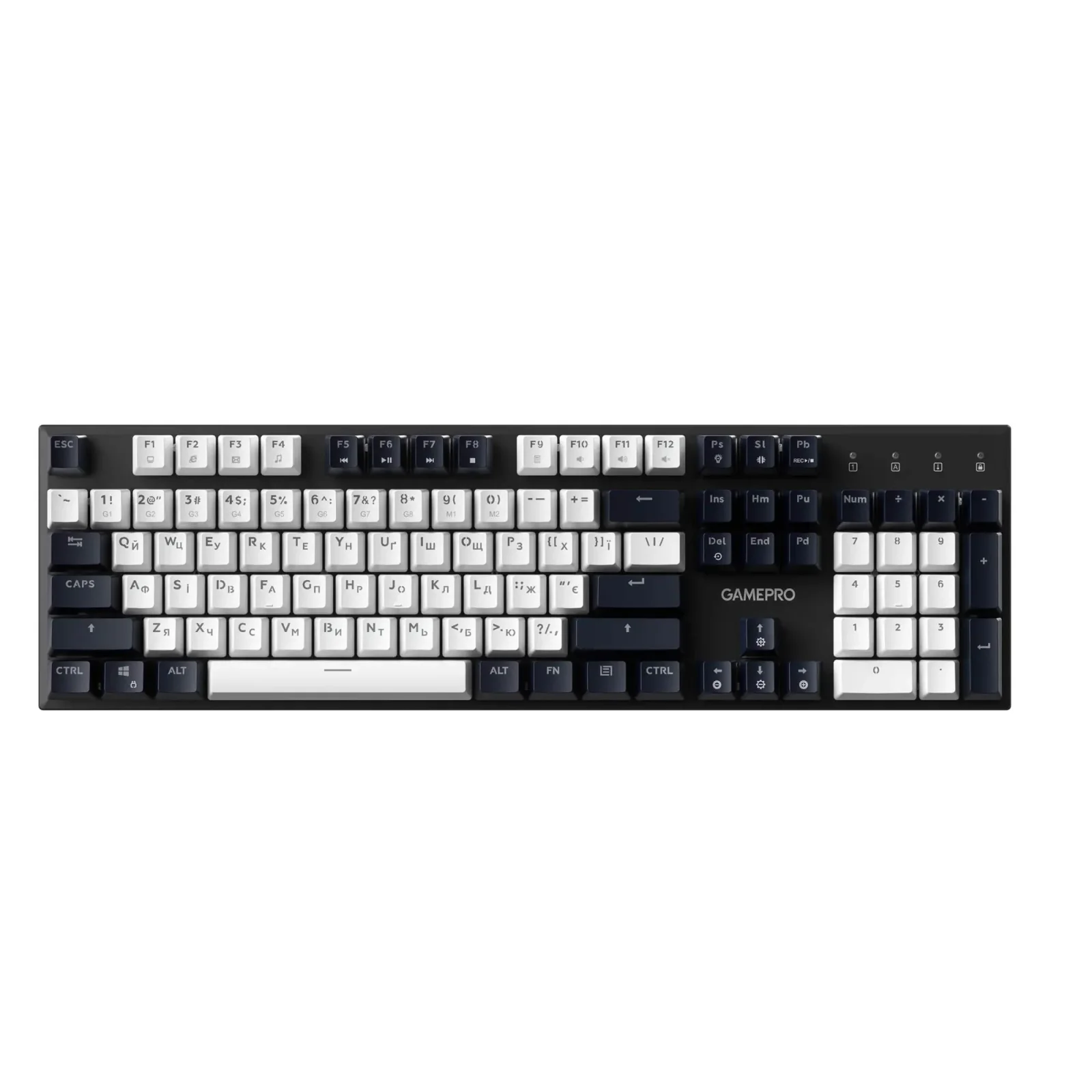 Клавіатура GamePro Genesis Metallic MK144B Outemu Red Swithes USB Black UA