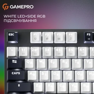 Клавіатура GamePro Genesis Metallic MK144B Outemu Red Swithes USB Black UA