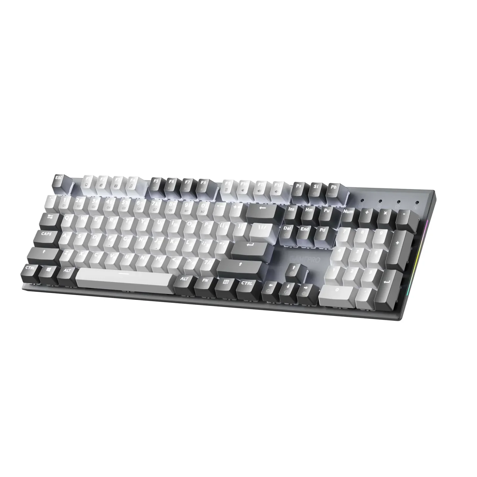 Клавіатура GamePro Genesis Metallic MK144G Outemu Red Swithes USB Gray UA