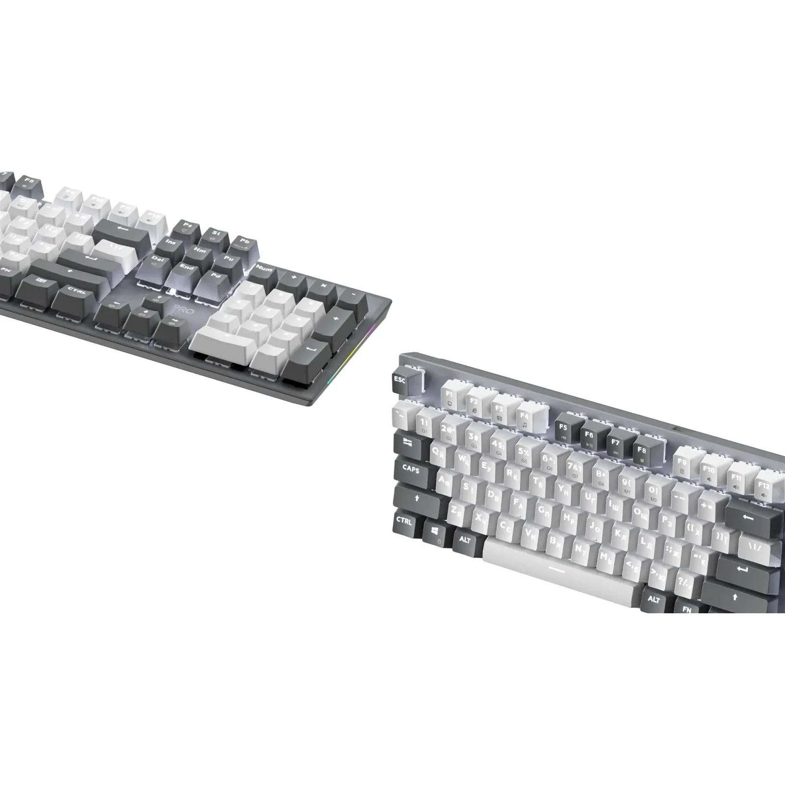 Клавіатура GamePro Genesis Metallic MK144G Outemu Red Swithes USB Gray UA