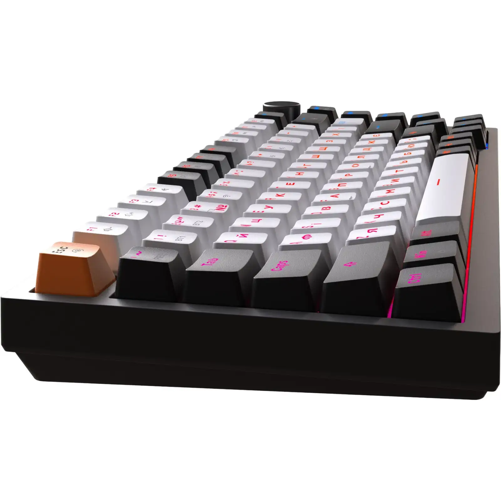 Клавиатура беспроводная GamePro Asgard Valhalla QLAB Sakura Switch Black (MK160-B-QS-PRO) UA