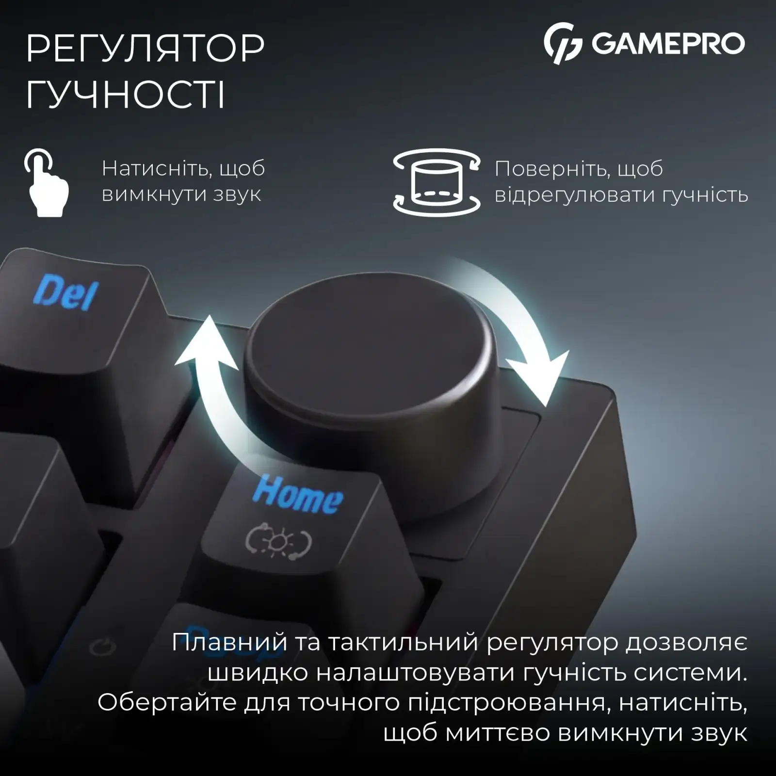 Клавиатура беспроводная GamePro Asgard Valhalla QLAB Sakura Switch Black (MK160-B-QS-PRO) UA