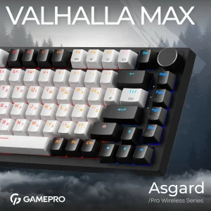 Клавіатура GamePro Asgard Valhalla Max MK160B Max USB Black UA